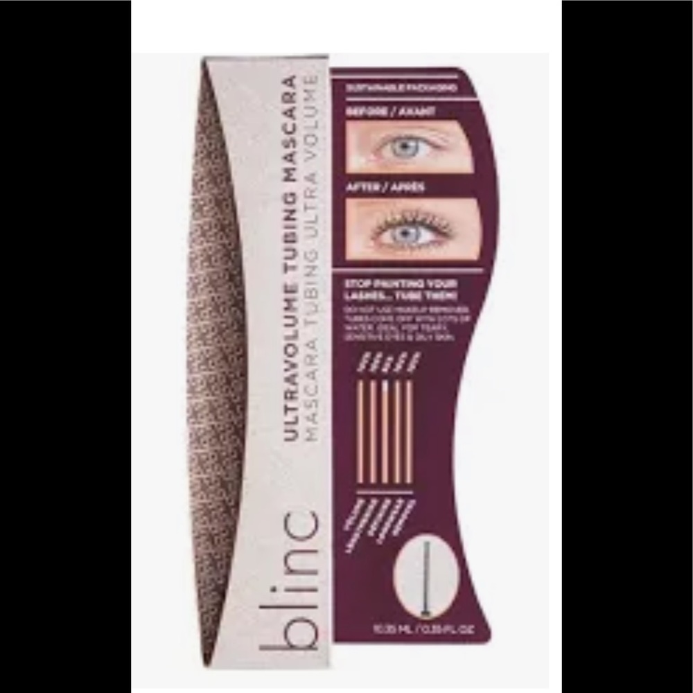 Blind ultra volume tubing mascara in black . NWT